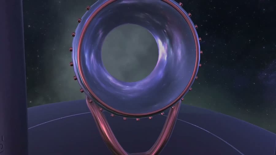 The taiko drum in Museverse's cosmic environment